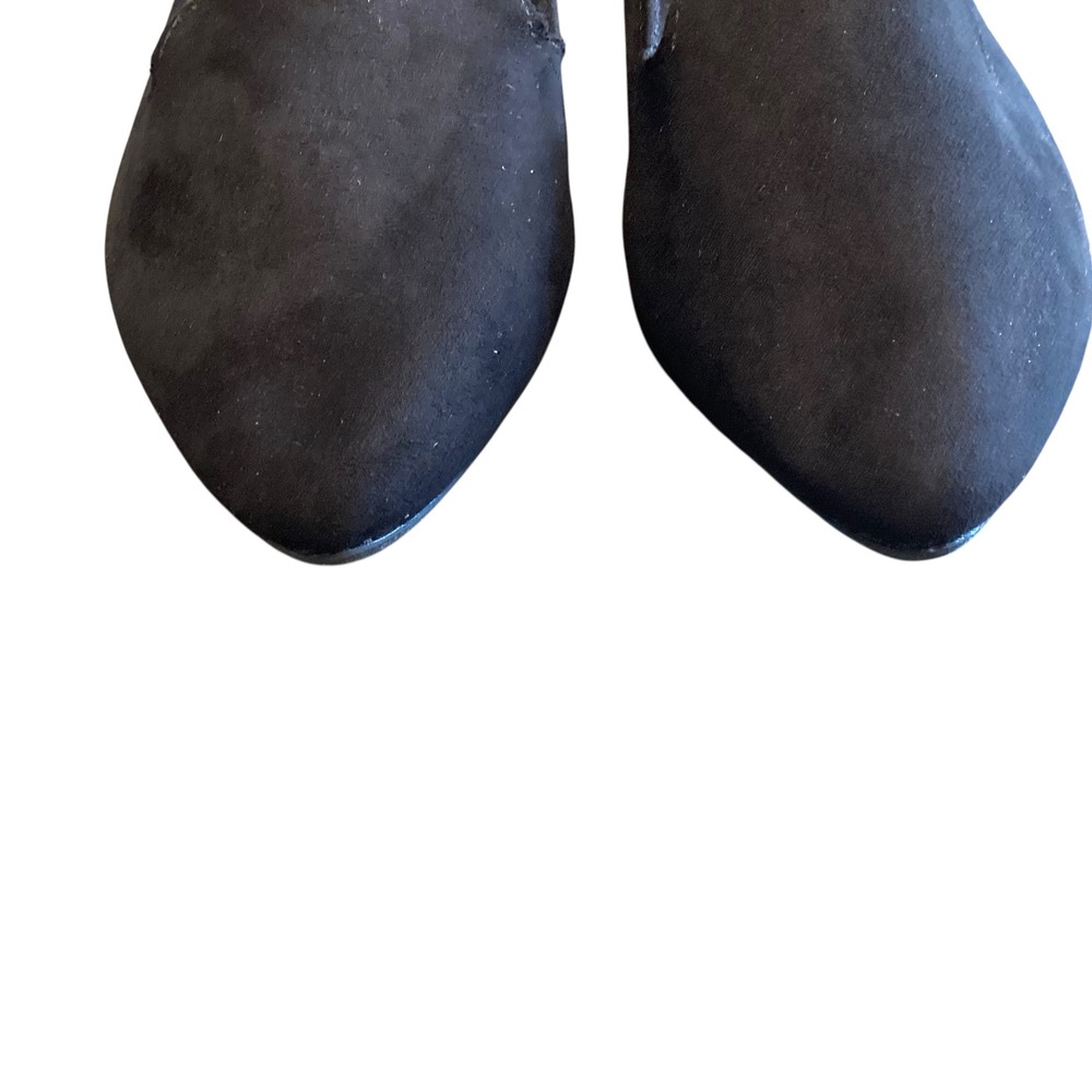 Seychelles Womens Black Faux Suede Pointed Toe Loafers Flats Size 8M EUC - Picture 4 of 8
